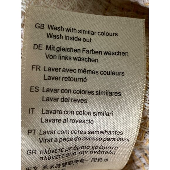 Rare Scotch & Soda Over Shirt Cotton Stripe Button-Up Textured Neutral RDD10671 - Picture 8 of 8